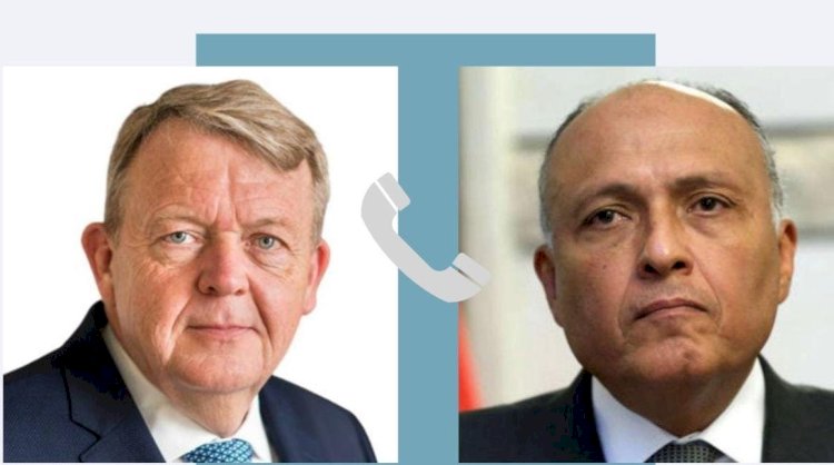 وزير الخارجية سامح شكري يبلغ الدنمارك رفض مصر لكل الاعمال الاجرامية ضد المصحف الشريف