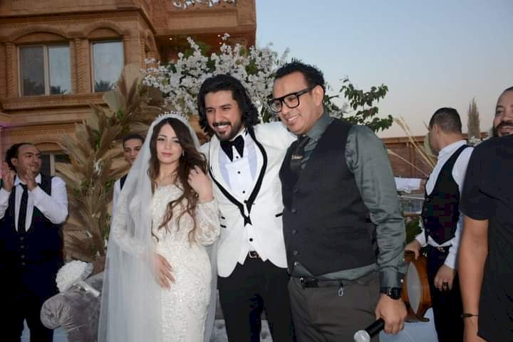 بالصور: حفل زفاف مميز لابنة يحيي الصعيدي بحضور نجوم الفن والاعمال