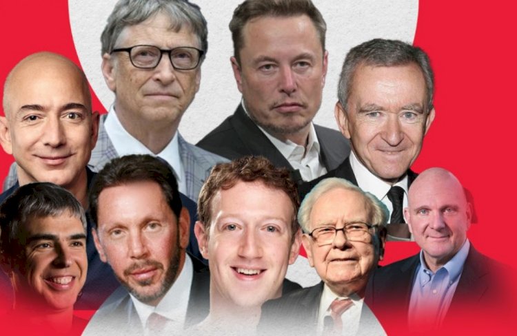 قائمة أغني عشرة مليارديرات تعود بمكاسب خيالية مع بداية 2023