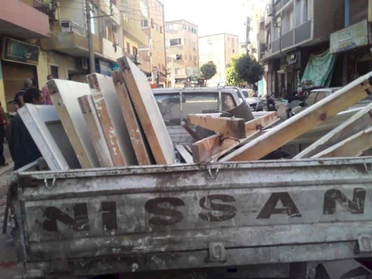 إيقاف أعمال تحويل شقة من سكنى إلى تجارى بمدينة المنيا