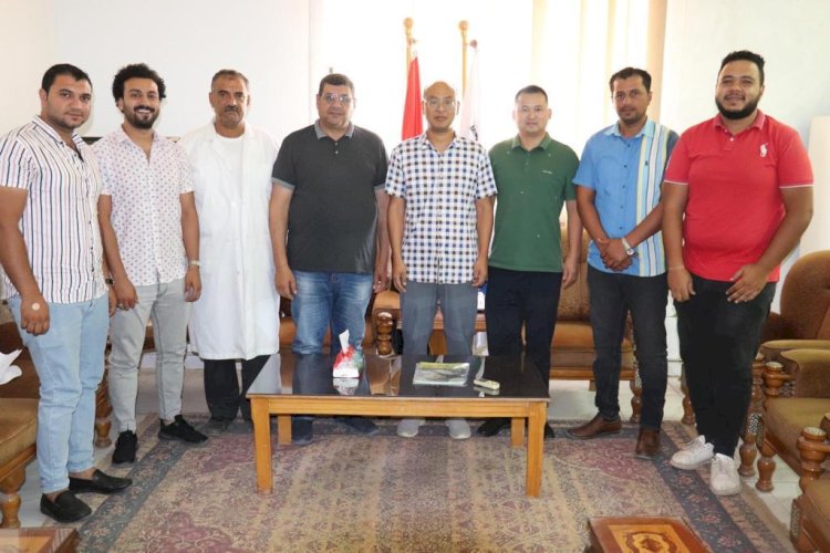 معمل بحوث الثروة السمكية  يتبادل الخبرات مع الشركات الصينية