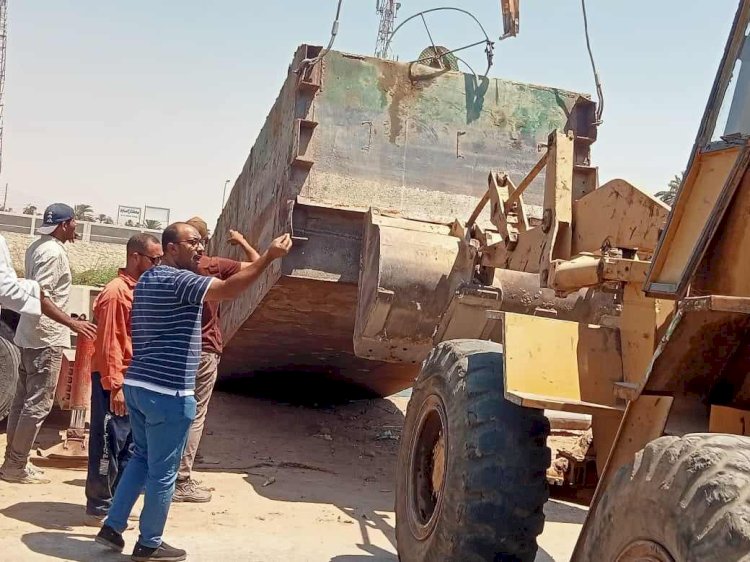 احلال وتجديد كوبري تل العمارنة بدير مواس