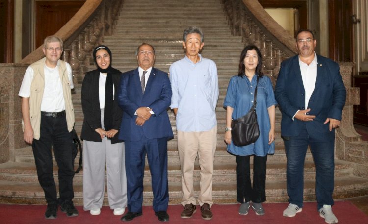 بحوث الصحراء والمنظمة اليابانية يبحثان التعاون وتبادل الخبرات