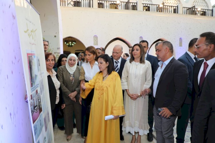 افتتاح بيت التراث المصري بمركز الحرف اليديوة بالفسطاط