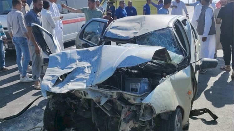 مصرع مدير إدارة الصحة المهنية بالمنيا في حادث تصادم