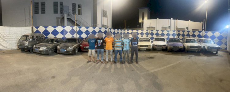 ضبط تشكيل عصابى لسرقة السيارات ارتكب 8 وقائع وإعادة المسروقات