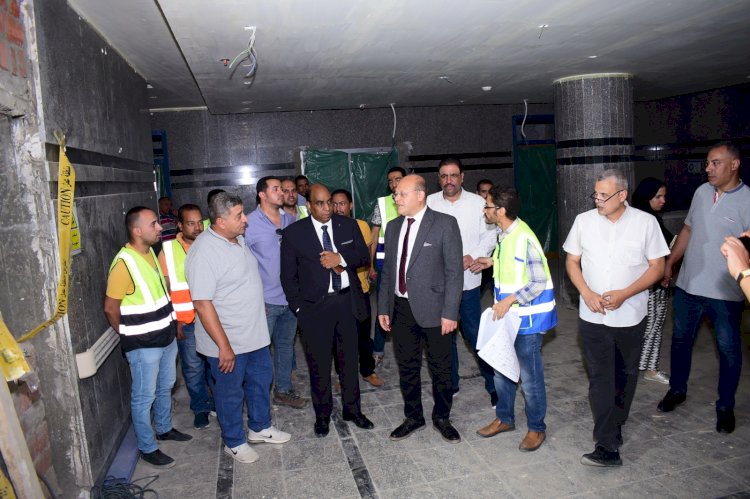 "النعماني" يتفقد التجهيزات النهائية لمستشفى الجراحات التخصصية