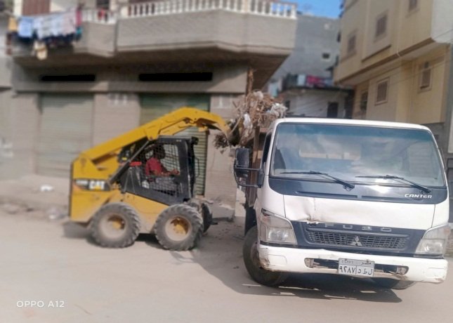 إزالة 6 حالات تعدي على الأراضي الزراعية في المهد بكفر الشيخ