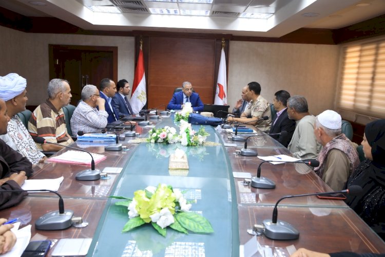 محافظ سوهاج:اجتماع تنفيذي لمناقشة محور المراغة وساقلته