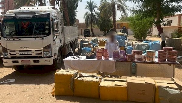 ضبط سائق باسوان حاول تهريب المواد المخدرة