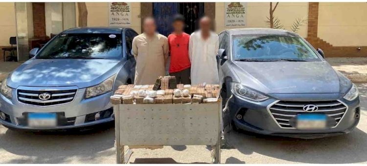 ضربة امنية للداخلية ضبط مخدرات باكثر من ثلاثة ملايين ونصف مليون بالسويس