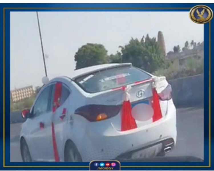 كشف سيارتي الحركات الاستعراضية بفرح الاسكندرية