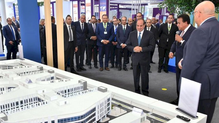 الرئيس السيسي يفتتح المؤتمر العالمي للسكان والصحة والتنمية"تغطية شاملة"