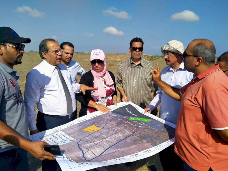 الزراعة:رئيس بحوث الصحراء يتابع مشروعات التنمية الزراعية بسيناء