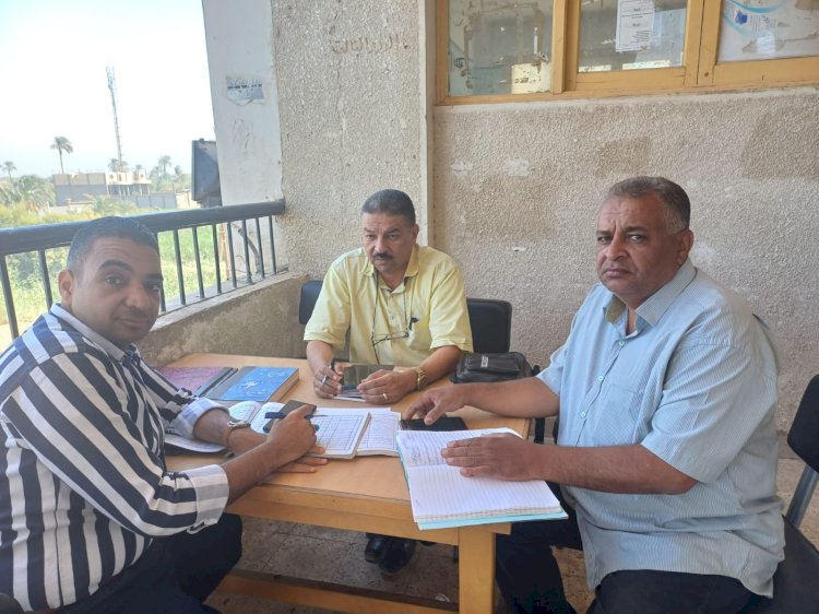 عفت وزيري : يتفقد خطة العملية التعليمية بمدرسة الأميرية الإعدادية