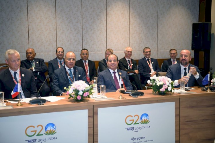 تفاصيل مشاركة السيسي في القمة الإفريقية الأوروبية المصغرة على هامش G20