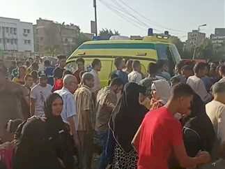 مصرع طالبين دهسهما قطار الصعيد بالمنيا