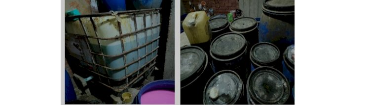 ضبط مصنعي حلوي ومنظفات صناعية بدون ترخيص بالقاهرة