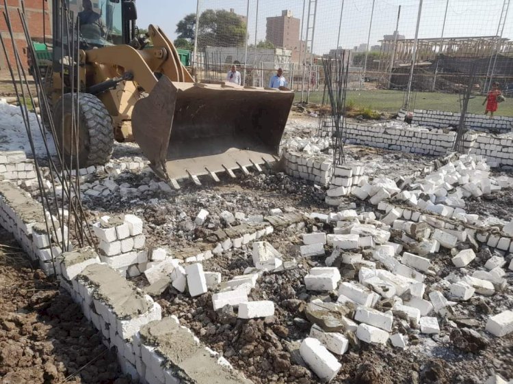 إزالة 130 حالة تعد على الأرض الزراعية خلال حملات مكبرة بمراكز المنيا