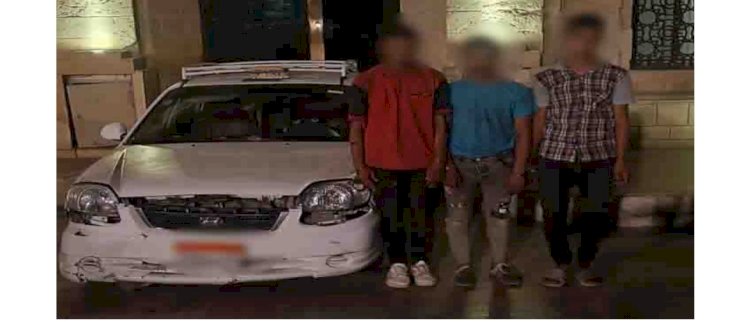 عاطلان قتلا السائق واسوليا علي سيارته ودفنوه في مقابرالخليفة