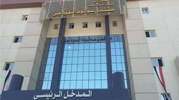 اصابةعامل ونجله سقط عليهما سور خرساني بالمنيا