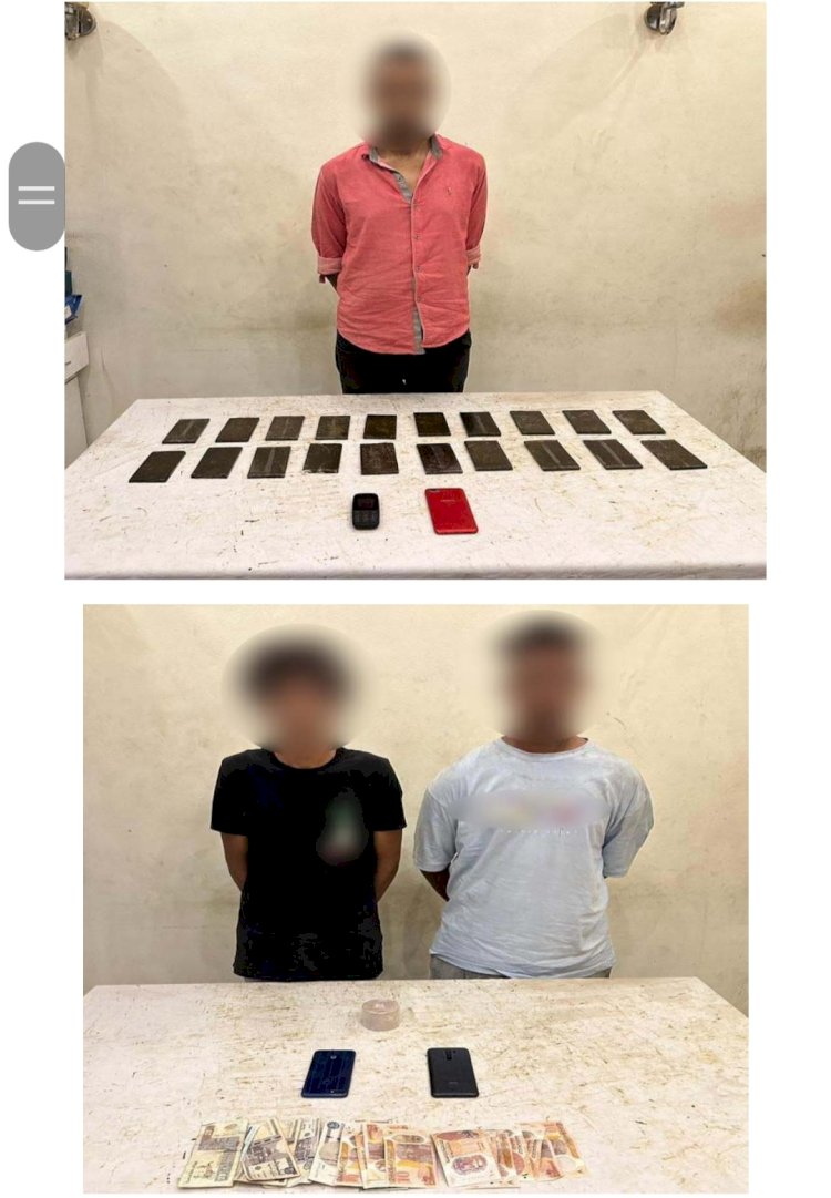 ضبط "٣"تجار كيف بالشروق