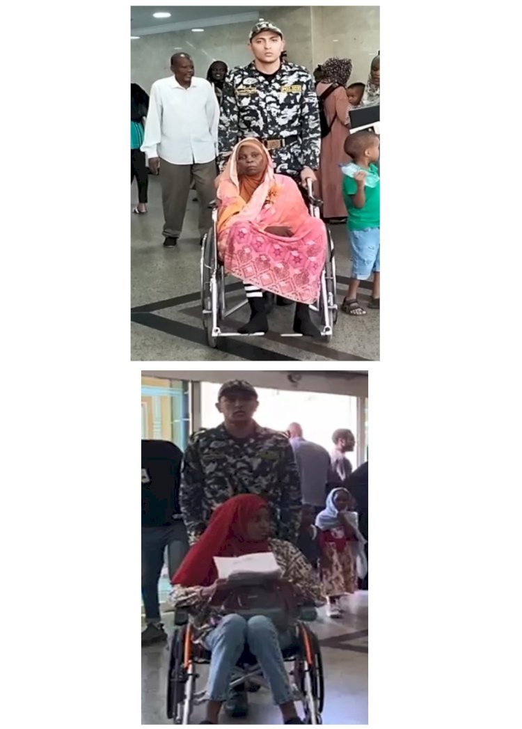 الشرطة في خدمة وتحت امر المواطنين وخاصة كبار السن وذوي الاحتياجات