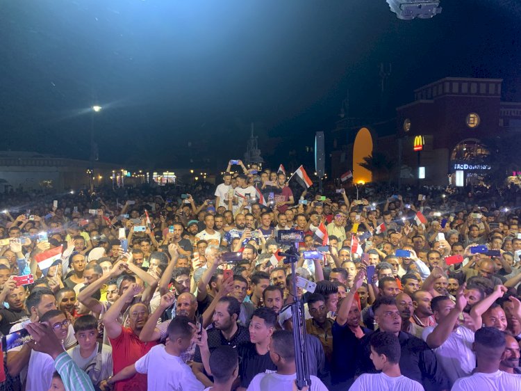 خروج الملايين علي مستوي مصر تطالب بترشح الرئيس لفترة ثانية