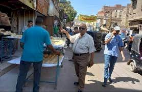 حملات مكبرة لرفع الإشغالات بمراكز المنيا