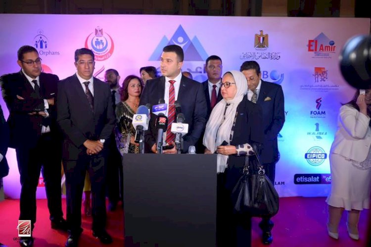 مؤسسة التجاري الدولي وراعي مصر تحتفلان بتدشين 3 قوافل طبية بحضور وزيرة الهجرة ضمن "أطفال أصحاء"