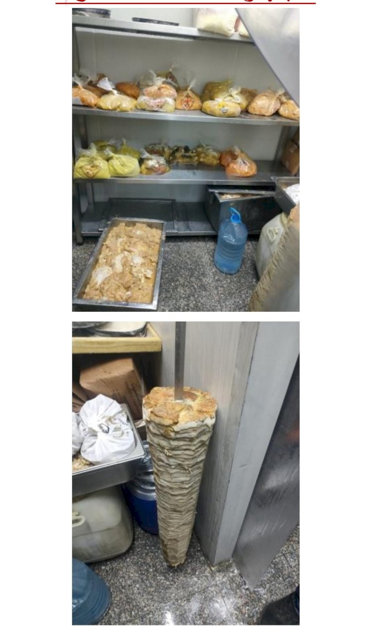 ضبط كمية من المأكولات مجهولة المصدر داخل محل بدون ترخيص بالقاهرة