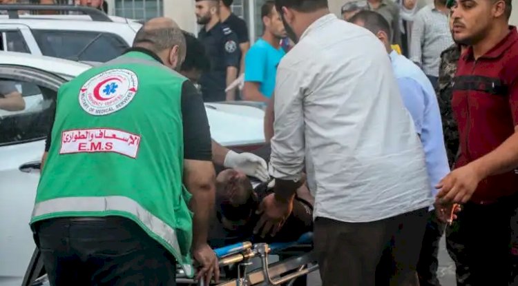 قصف إسرائيلي بمحيط مستشفي غزة الأوروبي قرب بوابته