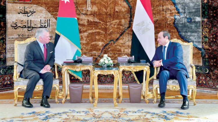 إجماع مصري أردني على رفض التهجير القسري للفلسطينيين