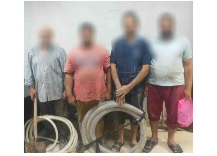 الشرقاوية ينقبون عن الاثار بالقاهرة