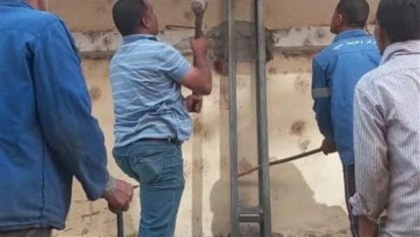 ايقاف تعديل شقتين سكني الي تجاري بالمنيا