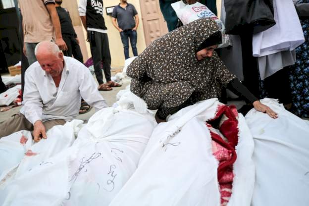 أحدث نكته غير مضحكة : بايدن وقادة أوروبا يطالبون الصهاينه بحماية المدنيين