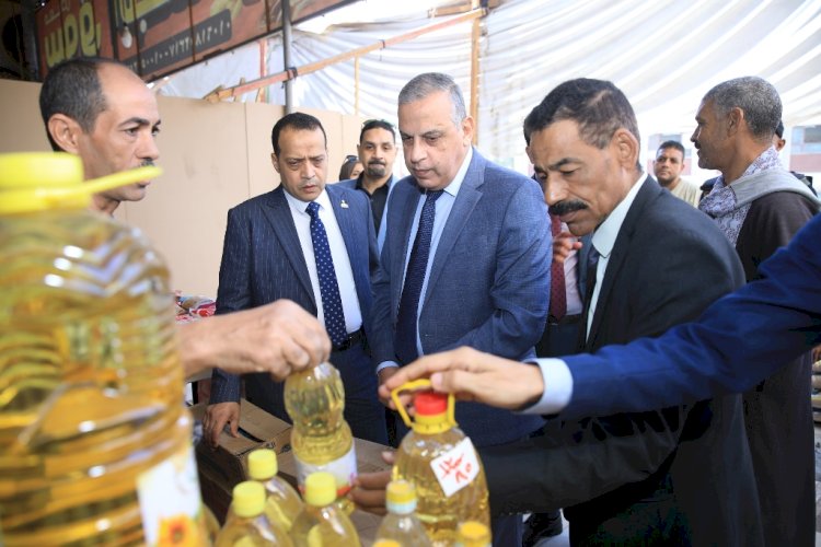 الفقي يتابع اسعار السلع الغذائية بالاسواق