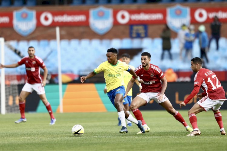 الأهلي وصنداونز وشوط أول سلبى