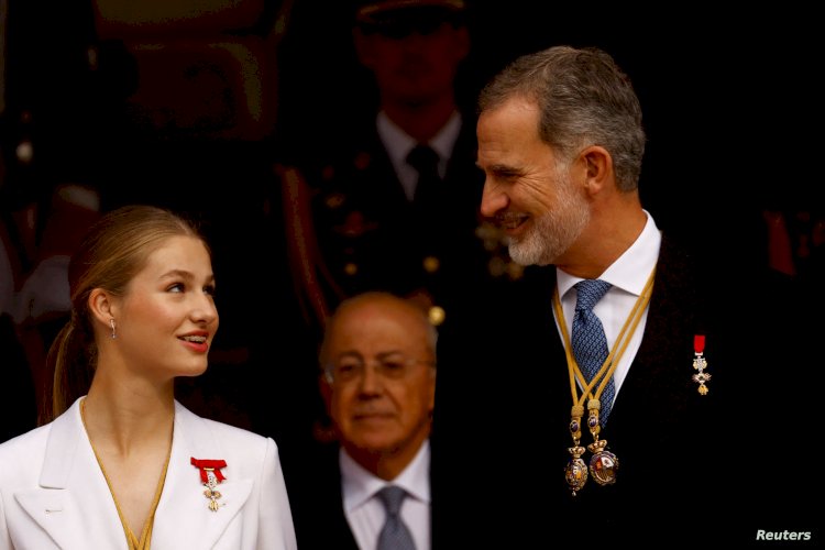 رسميا تنصيب الأميرة ليونور وريثة لعرش اسبانيا بعد بلوغها سن الـ 18