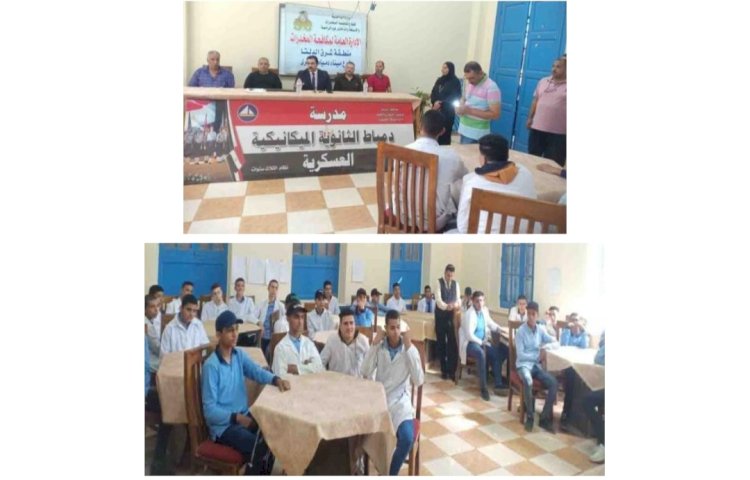 حملات الداخلية لطلبة المدارس للتوعية بمخاطر المخدرات