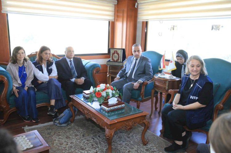 محافظ سوهاج: يناقش انشطة برنامج الاغذية العالمي