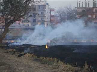 نشوب حريق بحظيرة ماشية بقرية المغالقة جنوب المنيا