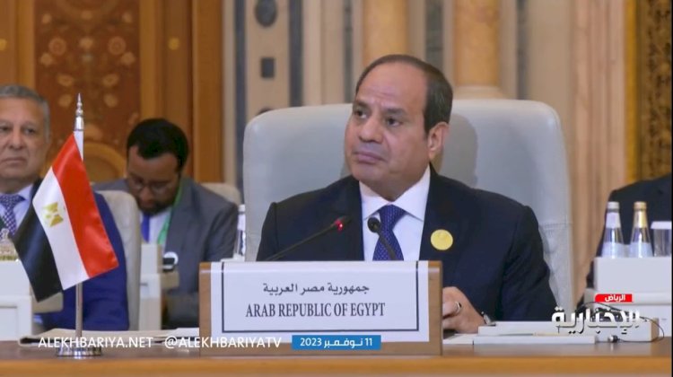 ايمان بدر تكتب :كلمات السيسي امام قمة الرياض كتبت نهاية بايدن ونتنياهو