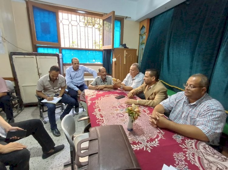 عقب توليه قيادة التعليم بأبوتشت.. قاصد يطالب العمل بروح الفريق 