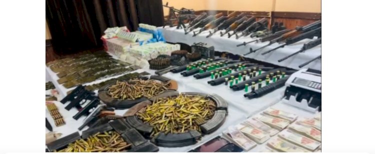 مصرع" ٦"عناصر اجرامية واستشهاد ضابط في تبادل اطلاق النيران