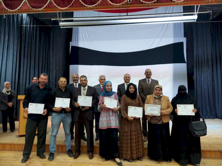 تعليم كفر الشيخ يكرم الفائزين والمتميزين علي علي مستوي الجمهورية