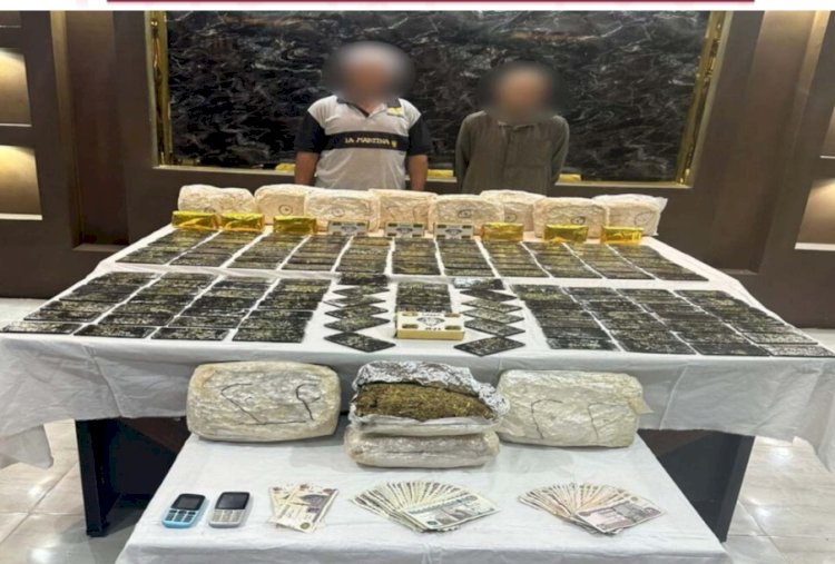 "٦٠"كيلو حشيش وهيروين بحوزة عاطلين بالاسماعيلية