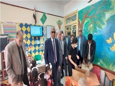 تفعيل منظومة الحوكمة الإلكترونية للتغذية المدرسية في مدارس المنيا