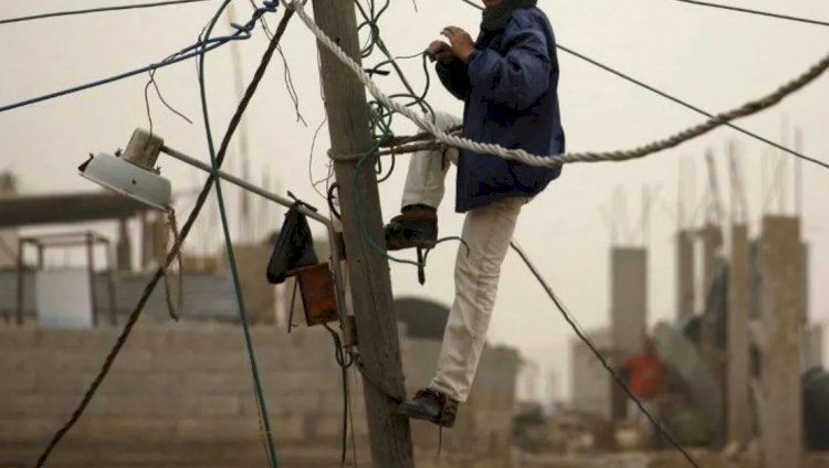 اصلاح عامود انارة صدفا