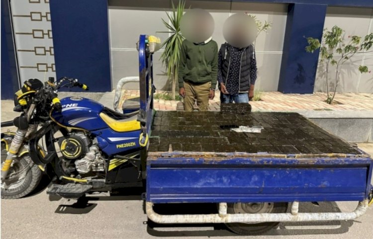 القبض علي اخطر تجار الحشيش